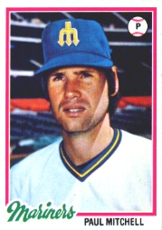 1978 Topps Baseball Cards      558     Paul Mitchell